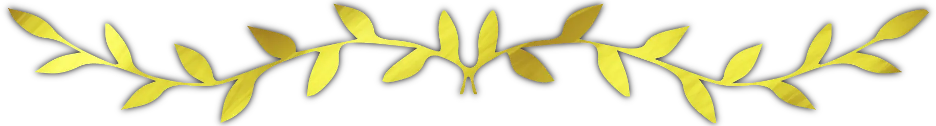 A golden trim, symbolic of God's bounties in this day.